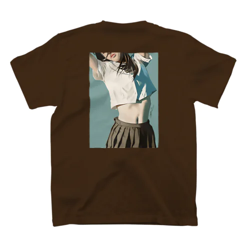 女子高生と夏 スタンダードTシャツ