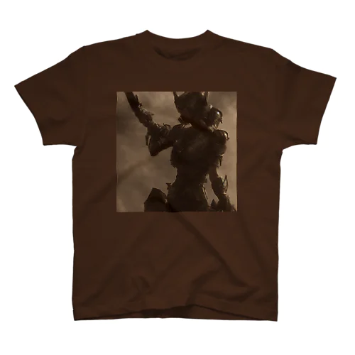 Valkyrie Brown Regular Fit T-Shirt