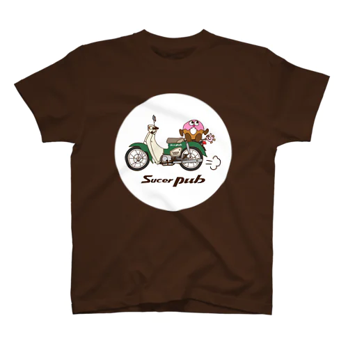 バイクとポロロ（プチ） スタンダードTシャツ