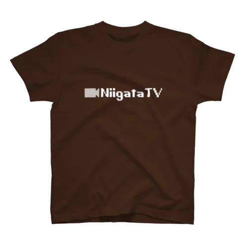 にいがたTV 8ビットロゴ Tシャツ スタンダードTシャツ