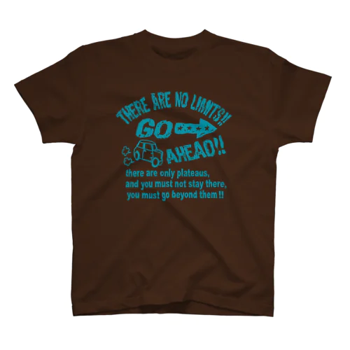 GO AHEAD!!(ミント) Regular Fit T-Shirt