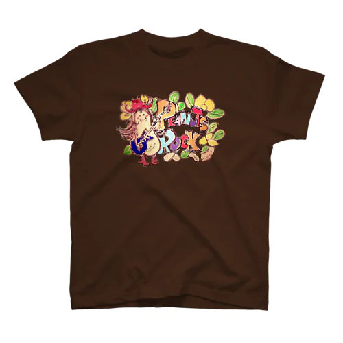 Peanuts Rockちゃん スタンダードTシャツ