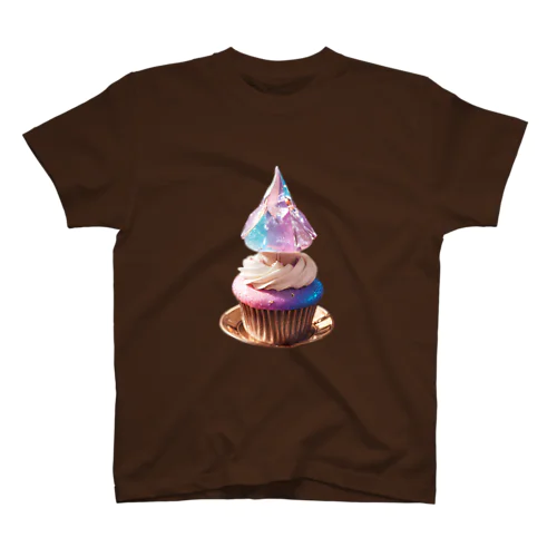 プルプル宝石のカップケーキ スタンダードTシャツ