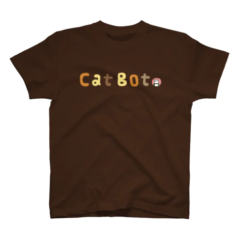 Cat Bot （ロゴ） スタンダードTシャツ