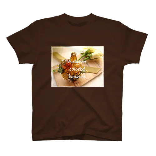  Autumn colored bouquet スタンダードTシャツ