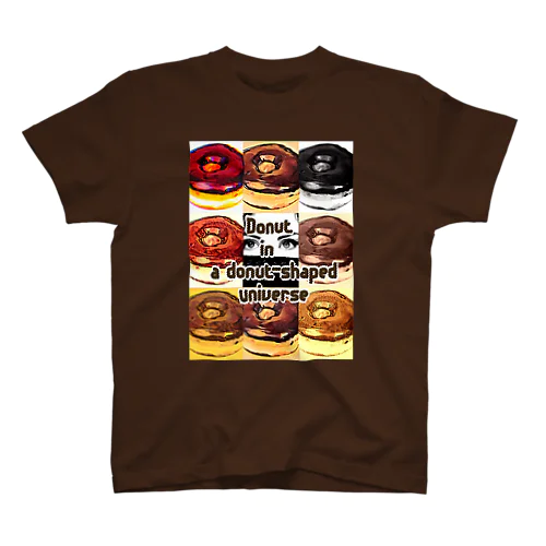 Donut in a donut-shaped universe Regular Fit T-Shirt