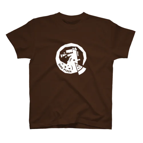 ディノピザ２BOX（白） Regular Fit T-Shirt