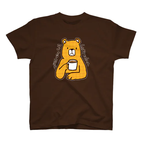 ティータイムくま スタンダードTシャツ