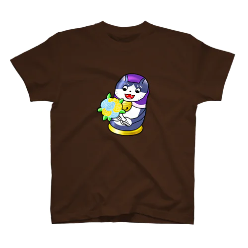 ネコリョーシカ スタンダードTシャツ