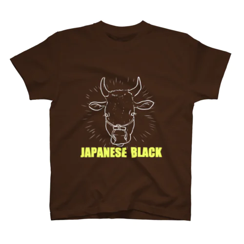 Japanese Black  Regular Fit T-Shirt