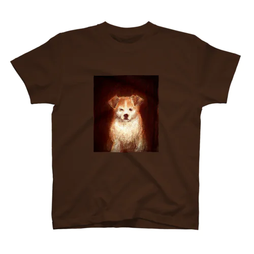 犬.tomoshibi 티셔츠