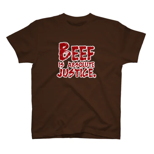 Beef is absolute justice.  Regular Fit T-Shirt