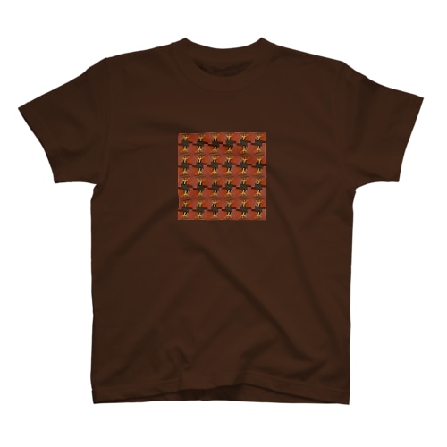 カマキリいっぱい Regular Fit T-Shirt