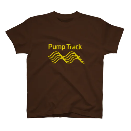 PUMP TRACK BMX Yellow Regular Fit T-Shirt