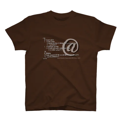 メールアドレス正規表現 1.0.1 Regular Fit T-Shirt