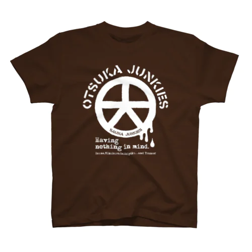 オオツカ・ジャンキーズ（白プリント） Regular Fit T-Shirt