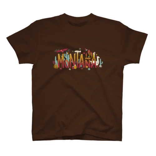 La Montaña（背景透明） Regular Fit T-Shirt