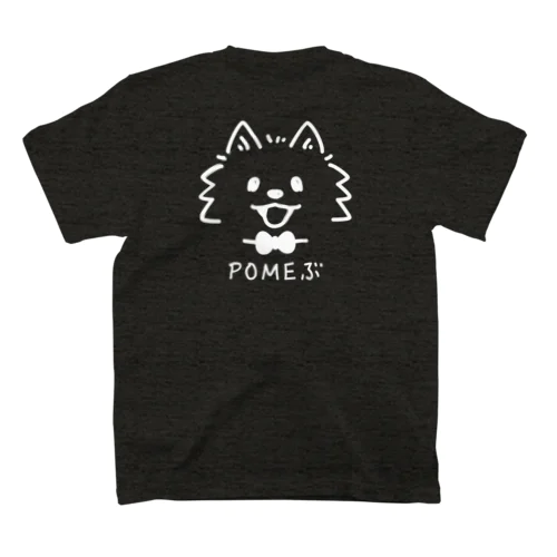  バックプリント POMEぶ B Regular Fit T-Shirt