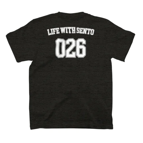 026T LIFE WITH SENTO  Regular Fit T-Shirt