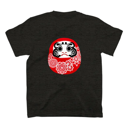 幸せの花達磨ちゃん Regular Fit T-Shirt