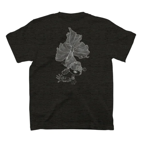 夏の金魚(Line only white version) Regular Fit T-Shirt