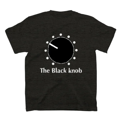 The Black knob on Black Regular Fit T-Shirt