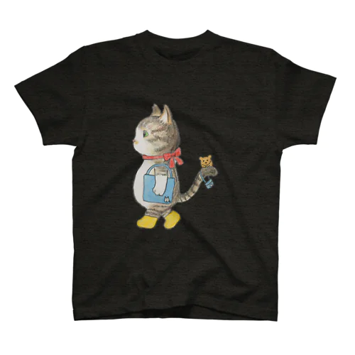 保護猫きゅうたのおつかい Regular Fit T-Shirt