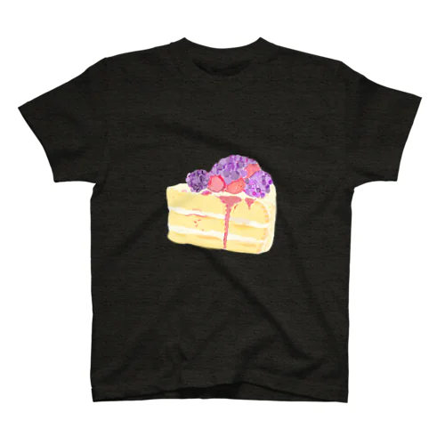 ブルーベリーケーキ スタンダードTシャツ