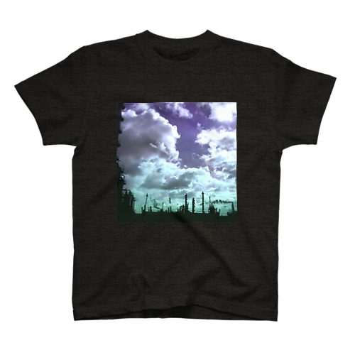工場シルエット Regular Fit T-Shirt