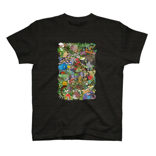 有毒動植綵絵 Regular Fit T-Shirt