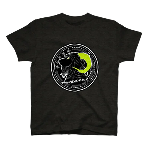 山羊ハーミット/黄緑 Regular Fit T-Shirt