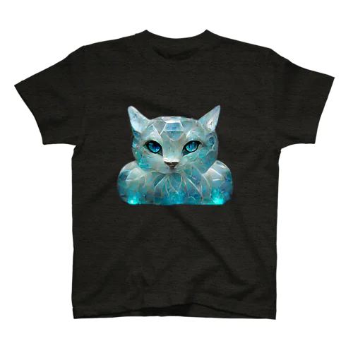 猫クリスタル Regular Fit T-Shirt