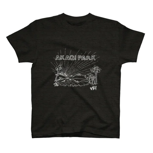 AKAGI★park01(白文字) Regular Fit T-Shirt