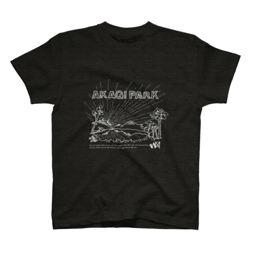 AKAGI★park02(白文字) Regular Fit T-Shirt