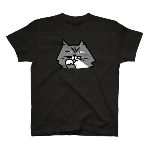 MUGI 猫 x YUMMY スタンダードTシャツ