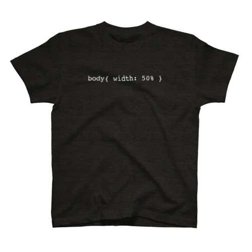 width50% スタンダードTシャツ