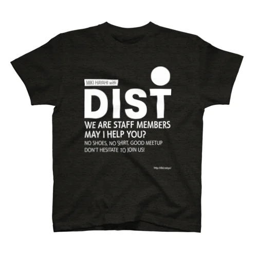 DISTスタッフTシャツ（林美紀 ver.）  Regular Fit T-Shirt