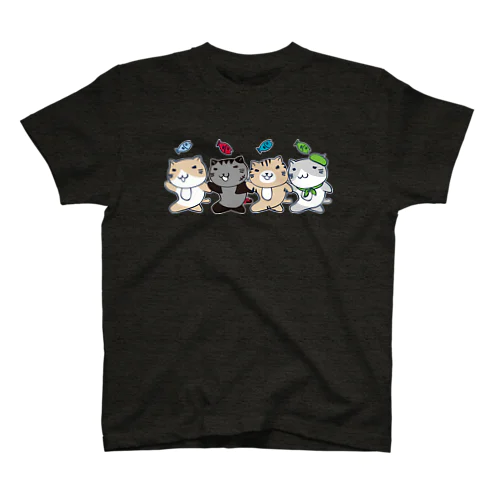集合!猫渕の仲間達 Regular Fit T-Shirt