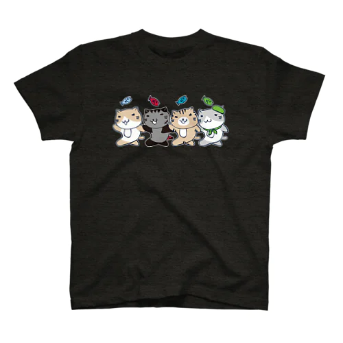 集合!猫渕の仲間達 スタンダードTシャツ