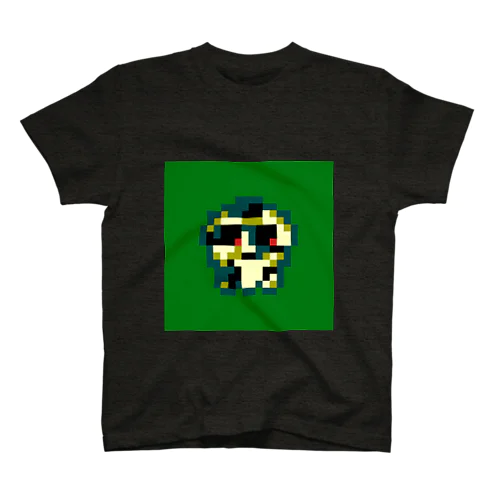 Kawaii SKULL #641 camouflage スタンダードTシャツ