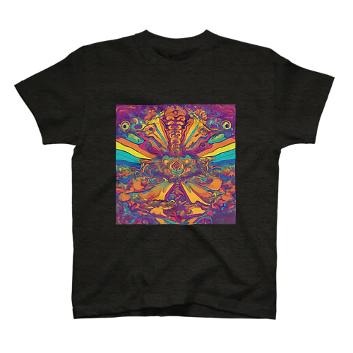 psychedelic tシャツ Regular Fit T-Shirt