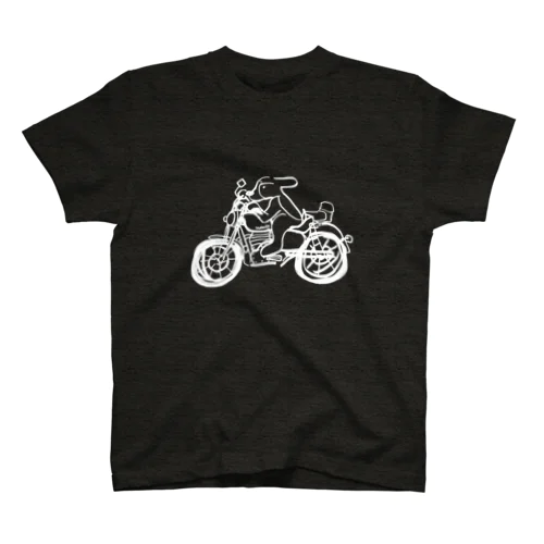 バイク乗りのワンタ スタンダードTシャツ