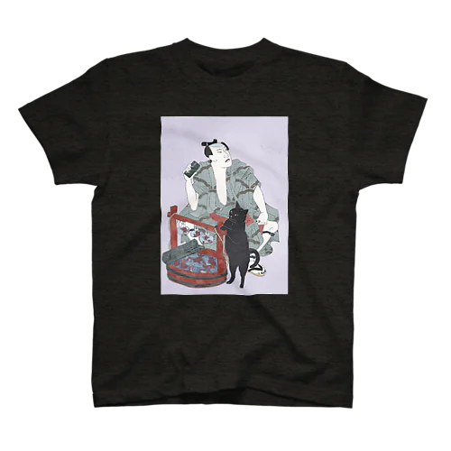 金魚を売りたくない猫 Regular Fit T-Shirt