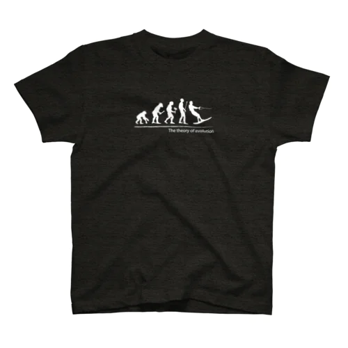 The theory of evolution(ウェイクボード) スタンダードTシャツ