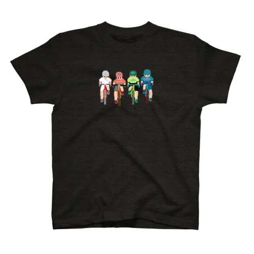 4人ride 正面 Regular Fit T-Shirt