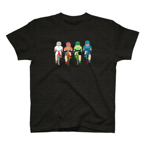 4人ride 正面 スタンダードTシャツ