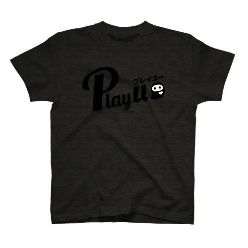 PlayU Logo Graphic Tee Regular Fit T-Shirt