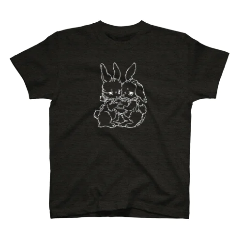 bunny and bunny（白） スタンダードTシャツ
