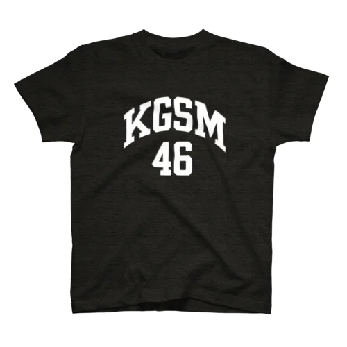 KGSM（鹿児島）white Regular Fit T-Shirt