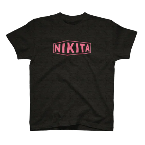 NIKITAロゴ　ピンク Regular Fit T-Shirt